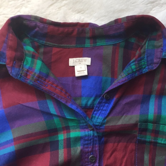 Jcrew Factory half-button fleece top - Picture 3 of 4